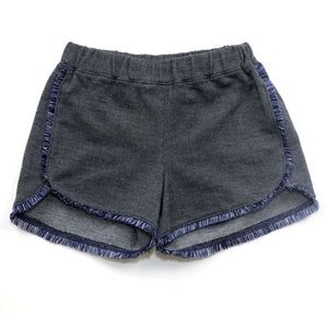 NWT Kapital K Baby Girls Denim Like Knit Shorts